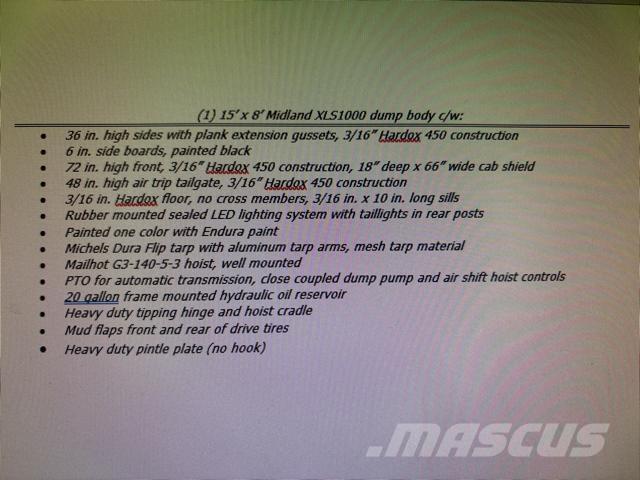 International HV Damperli kamyonlar