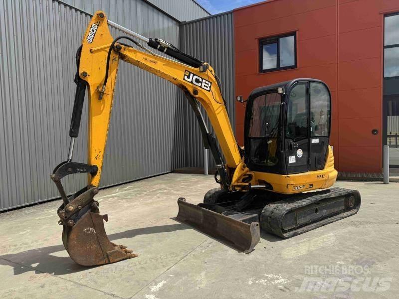 JCB 8065 Mini ekskavatörler, 7 tona dek