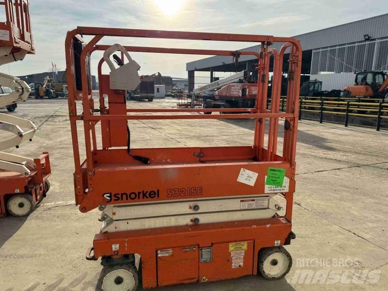 Snorkel S3215E Körüklü personel platformları