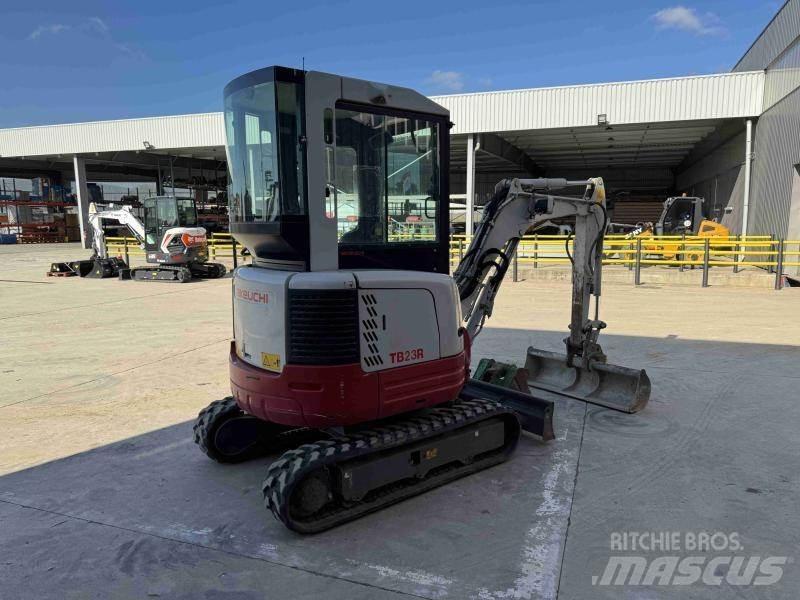 Takeuchi TB 23 Mini ekskavatörler, 7 tona dek