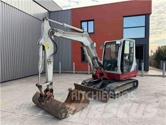 Takeuchi TB 250 Mini ekskavatörler, 7 tona dek