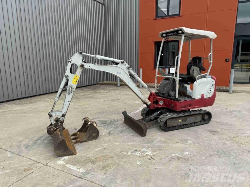 Takeuchi TB216 Mini ekskavatörler, 7 tona dek
