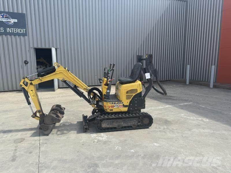 Yanmar SV08-1 Mini ekskavatörler, 7 tona dek