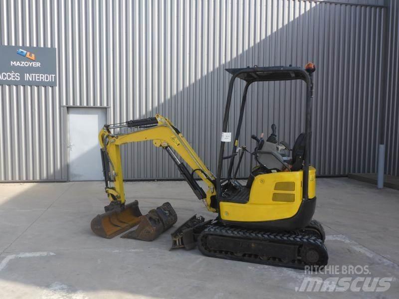 Yanmar VIO17U Mini ekskavatörler, 7 tona dek