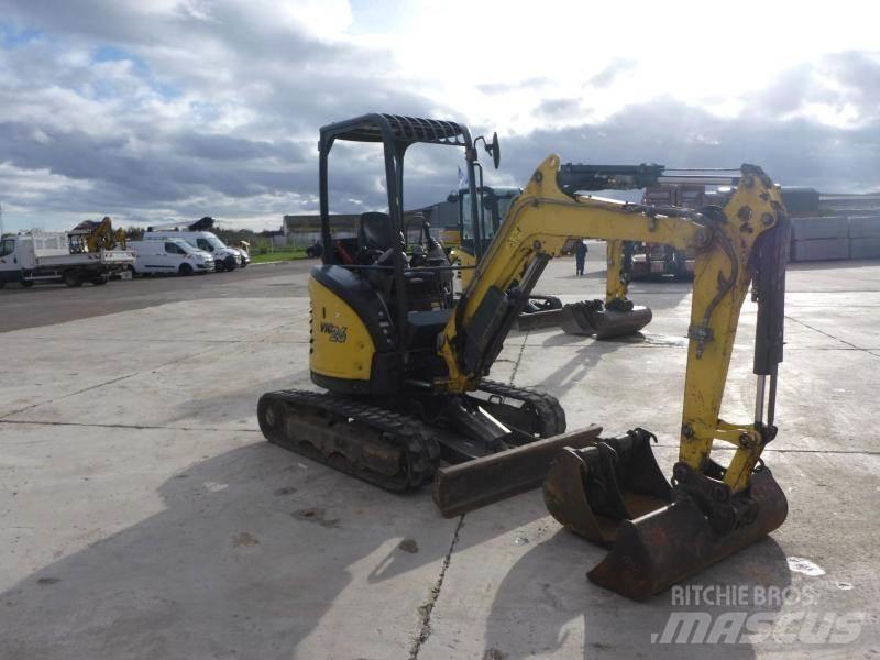 Yanmar VIO26 Mini ekskavatörler, 7 tona dek
