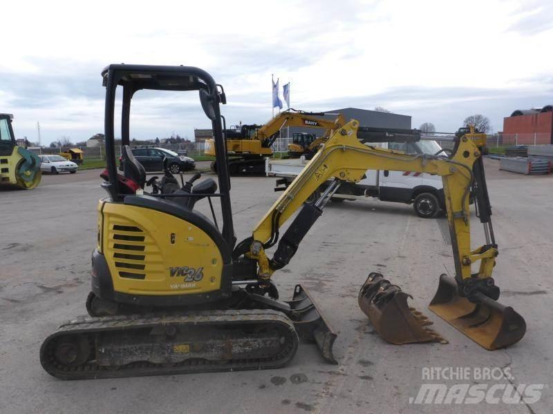 Yanmar VIO26 Mini ekskavatörler, 7 tona dek