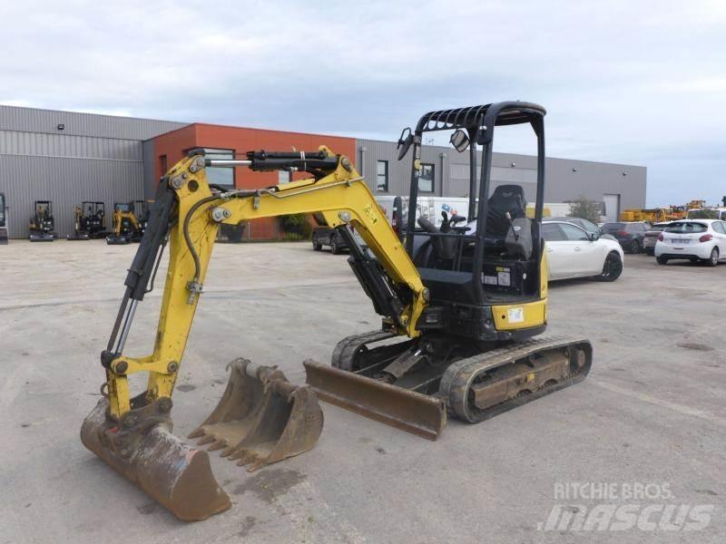 Yanmar VIO26 Mini ekskavatörler, 7 tona dek