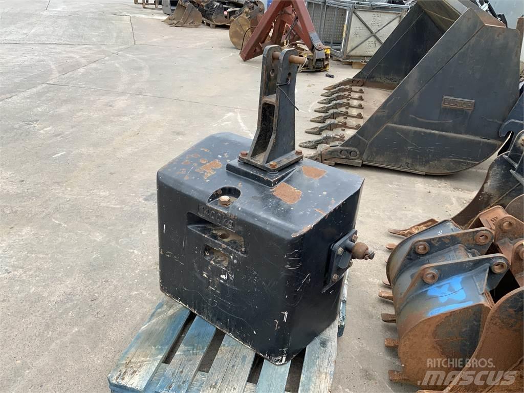  1400KG Weight Block Diger tarim makinalari