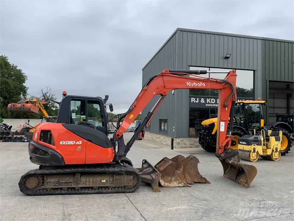 Kubota Kx080-4 (ST24000) Diger tarim makinalari