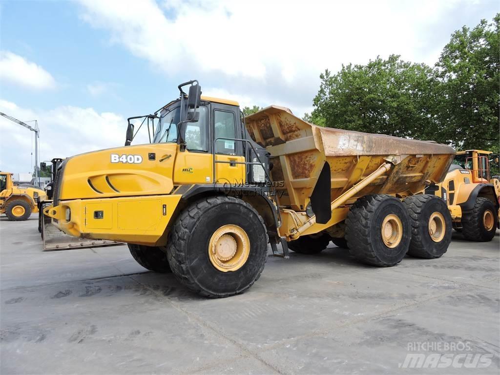 Bell B40D Belden kirma kaya kamyonu