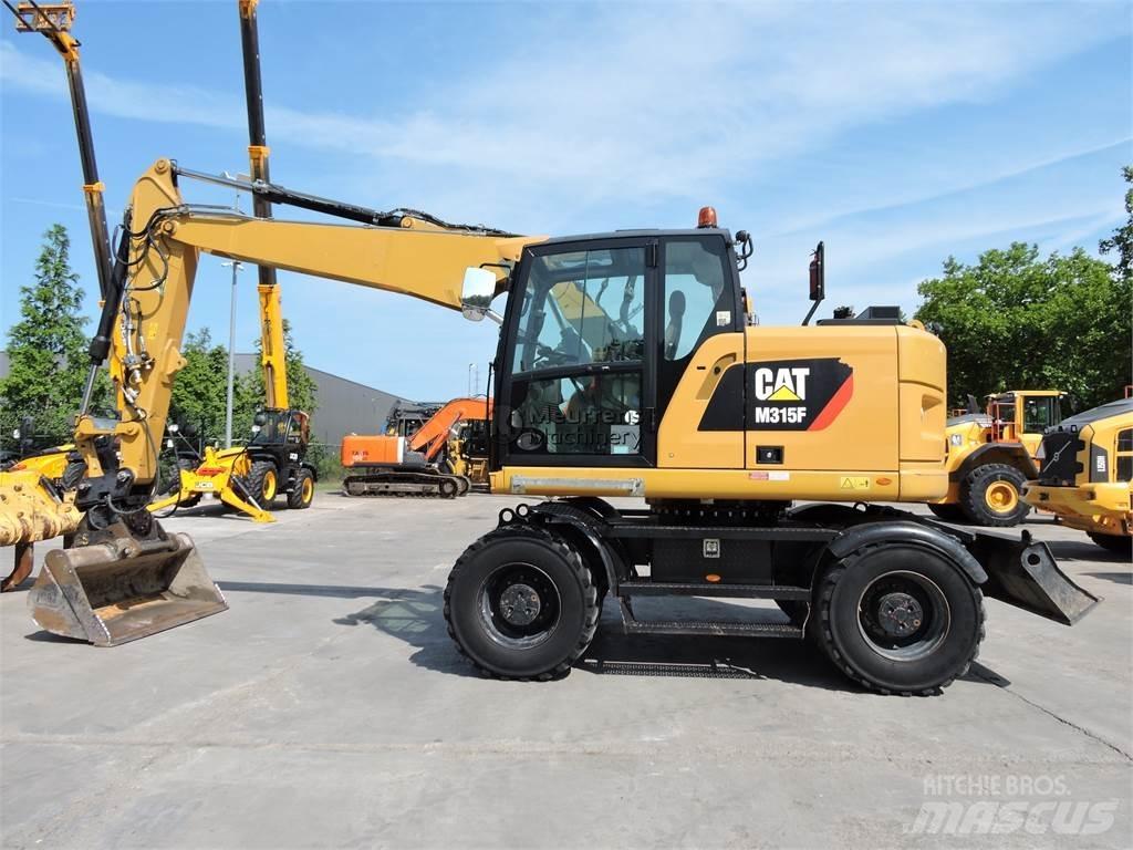 CAT M315 Lastik tekerli ekskavatörler