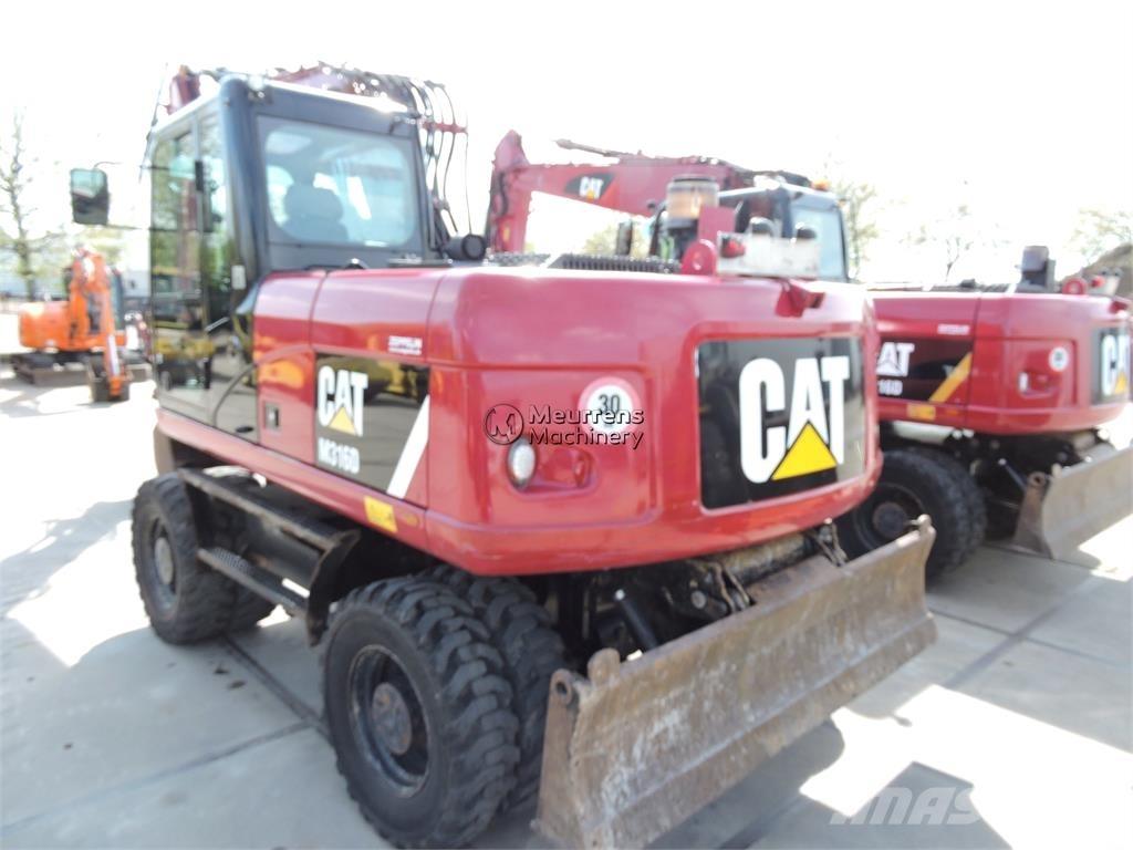 CAT M316D ROTOTILT Lastik tekerli ekskavatörler