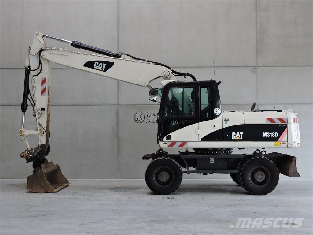 CAT M318D Lastik tekerli ekskavatörler