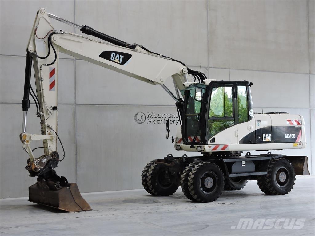 CAT M318D Lastik tekerli ekskavatörler