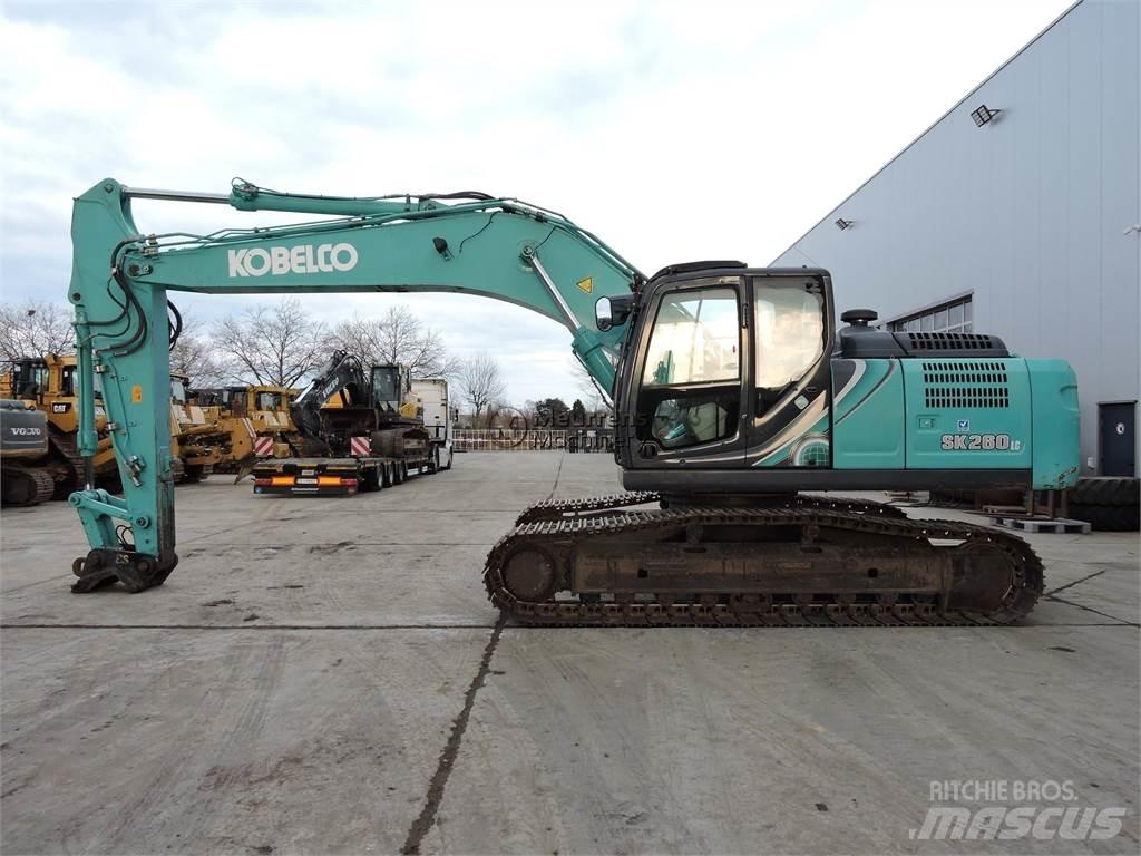 Kobelco SK260 Paletli ekskavatörler