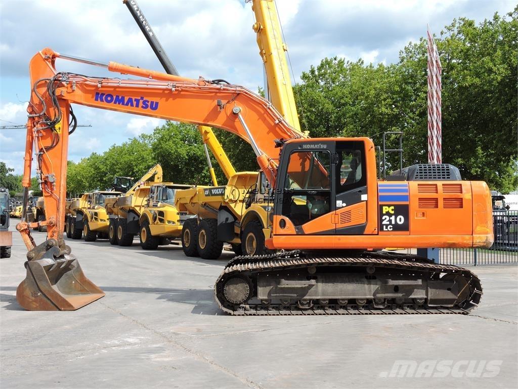 Komatsu PC210LC-10 Paletli ekskavatörler