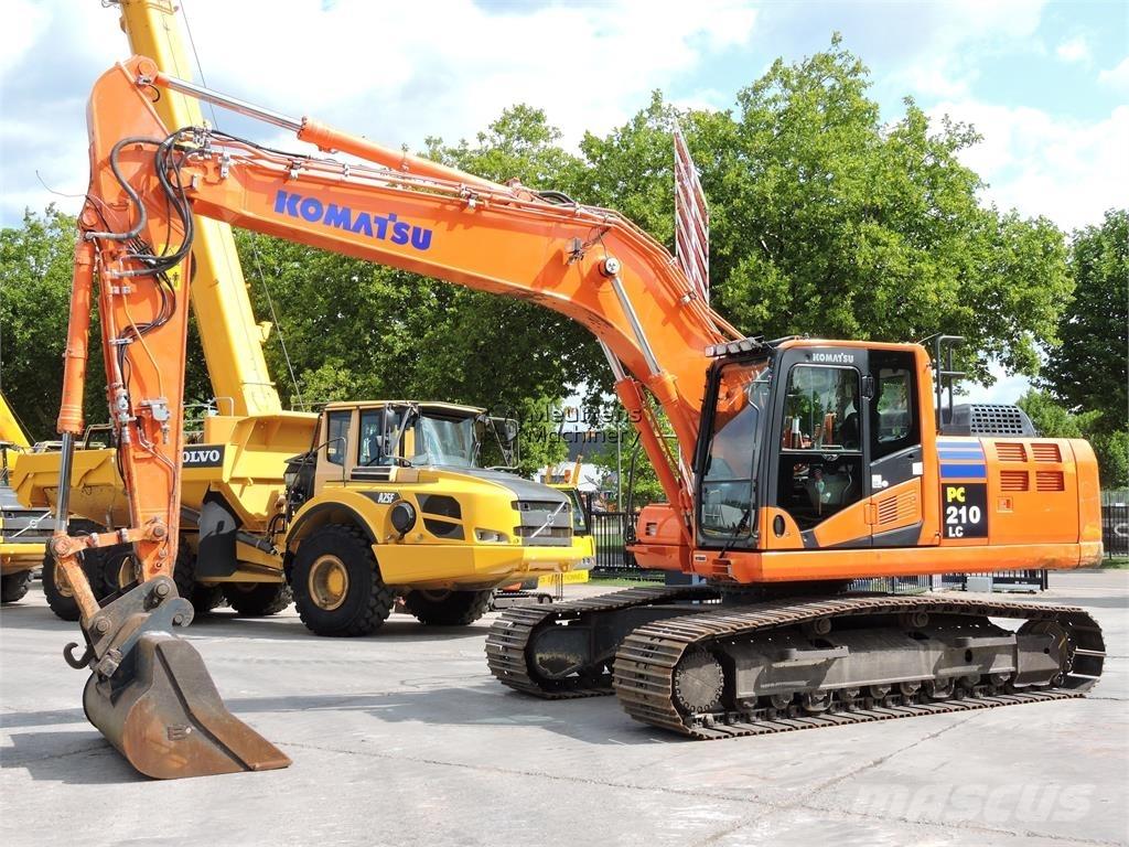 Komatsu PC210LC-10 Paletli ekskavatörler