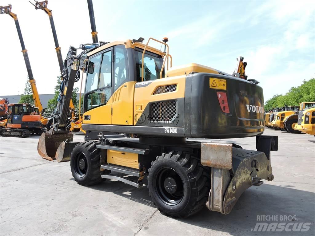 Volvo EW140D Lastik tekerli ekskavatörler