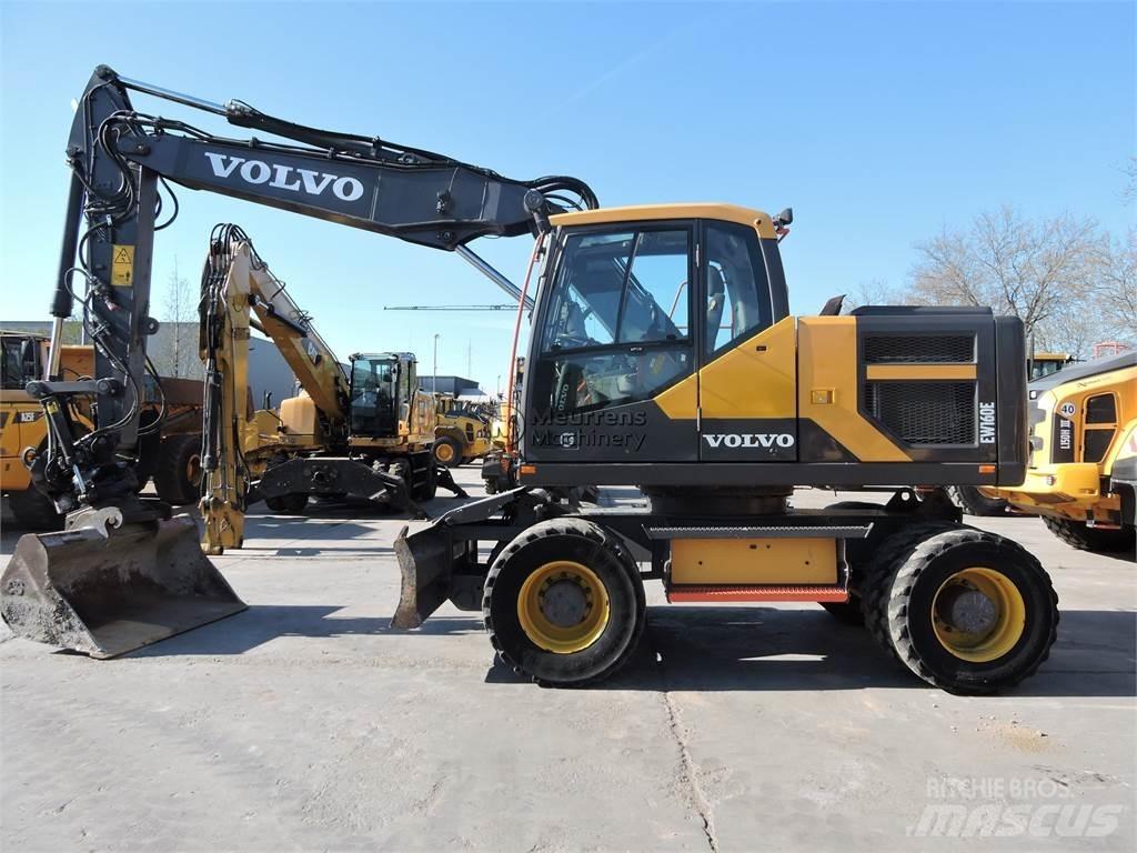 Volvo EW160E ROTOTILT Lastik tekerli ekskavatörler