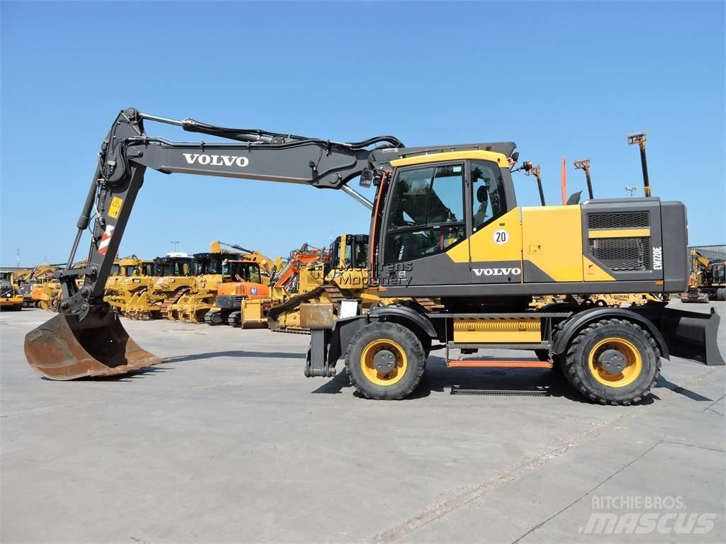 Volvo EW220E GERMAN Lastik tekerli ekskavatörler