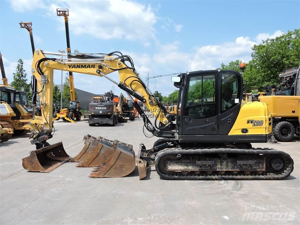 Yanmar SV120 Paletli ekskavatörler