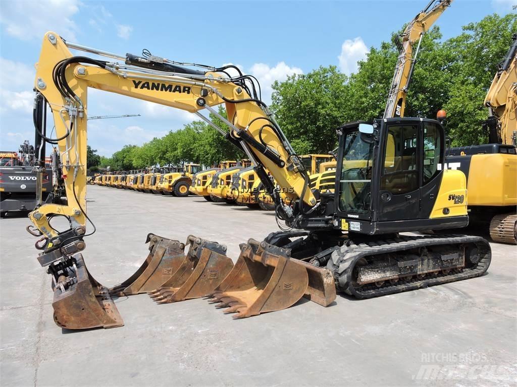 Yanmar SV120 Paletli ekskavatörler