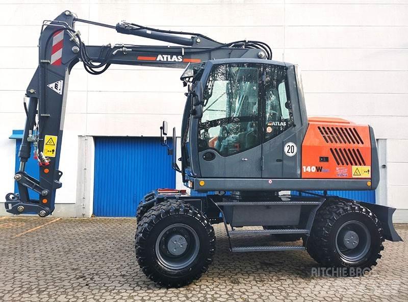 Atlas 140 W Lastik tekerli ekskavatörler