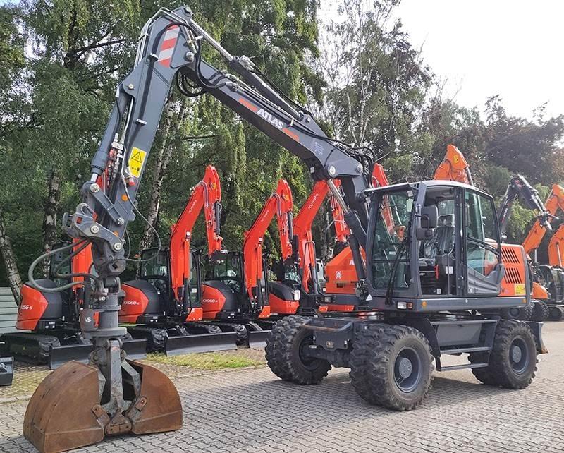 Atlas 140 W Lastik tekerli ekskavatörler