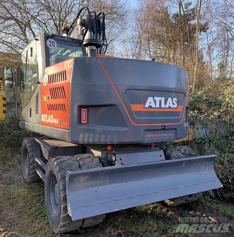 Atlas 165 WSR Lastik tekerli ekskavatörler