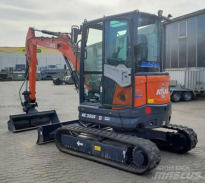 Atlas AC 35 UF Mini ekskavatörler, 7 tona dek