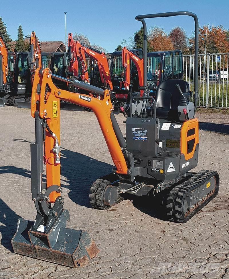 Develon DX 10Z-7 Mini ekskavatörler, 7 tona dek