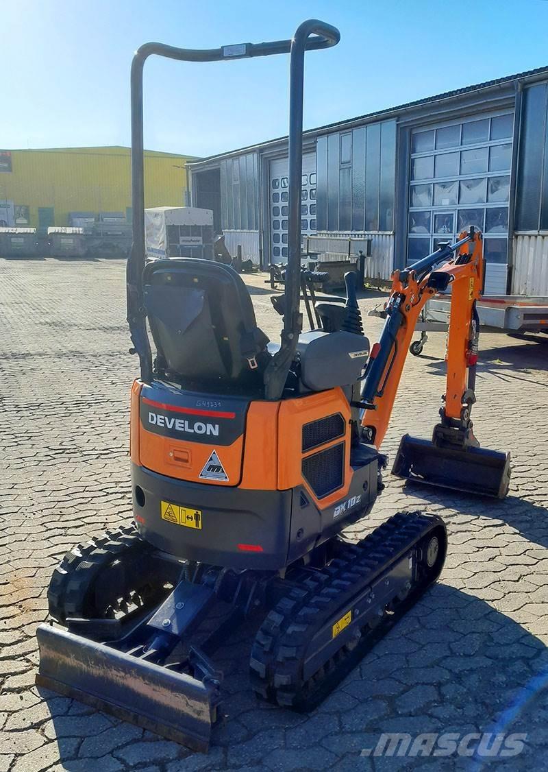 Develon DX 10Z-7 Mini ekskavatörler, 7 tona dek