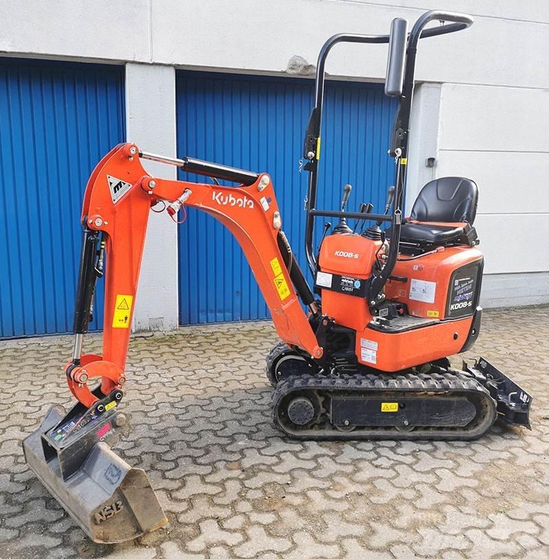 Kubota K 008-5 VHG Mini ekskavatörler, 7 tona dek