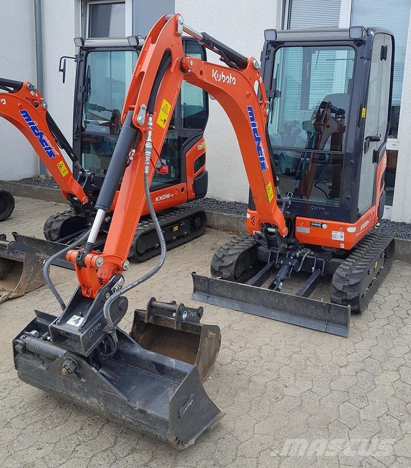 Kubota KX 019-4 GL Mini ekskavatörler, 7 tona dek
