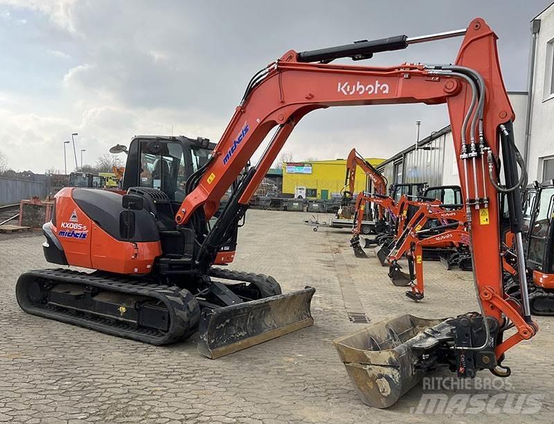 Kubota KX 085-5 GL Mini ekskavatörler, 7 tona dek