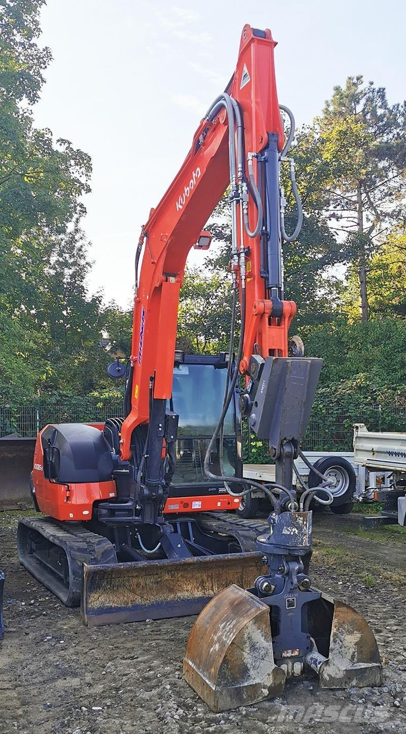 Kubota KX 085-5 GL Mini ekskavatörler, 7 tona dek