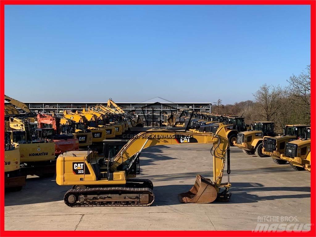 CAT 323 07A Paletli ekskavatörler