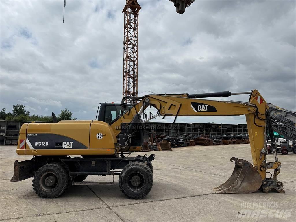 CAT M 318 D Lastik tekerli ekskavatörler