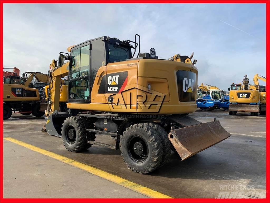 CAT M315 F Lastik tekerli ekskavatörler