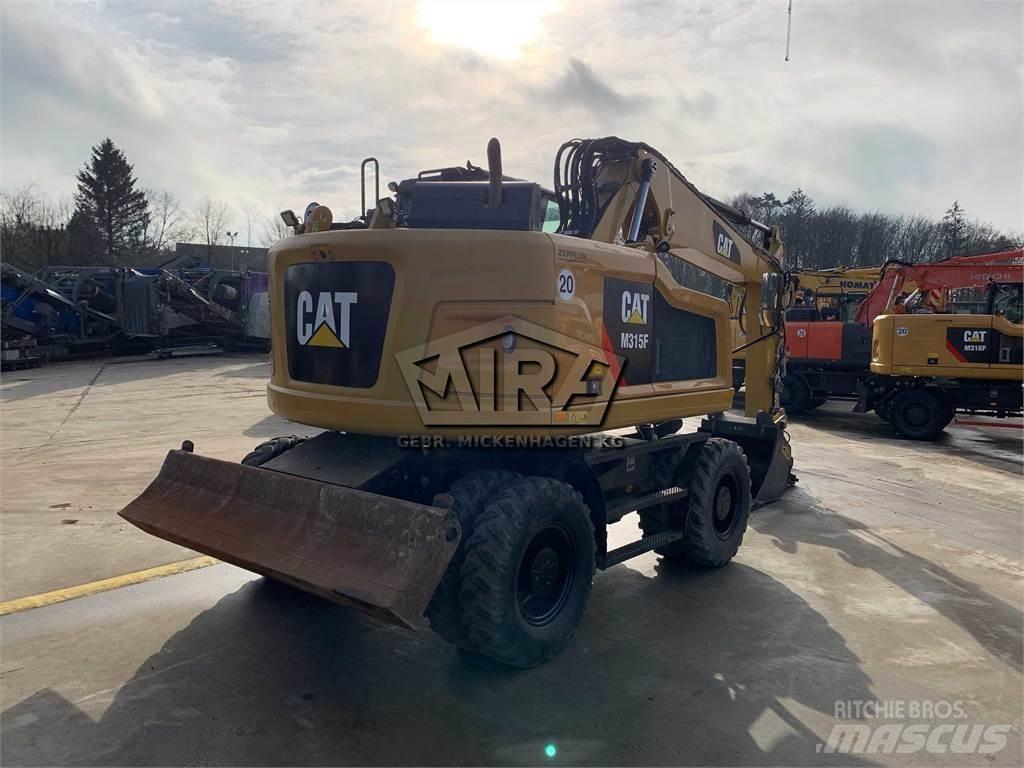 CAT M315 F Lastik tekerli ekskavatörler