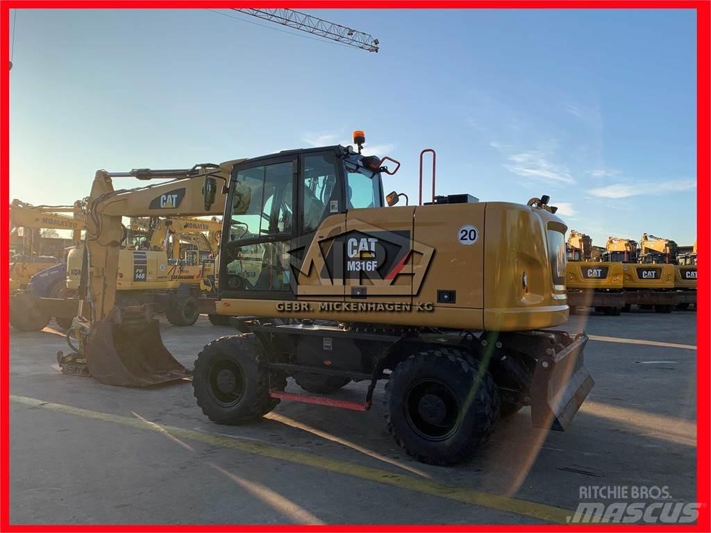 CAT M316 F Lastik tekerli ekskavatörler