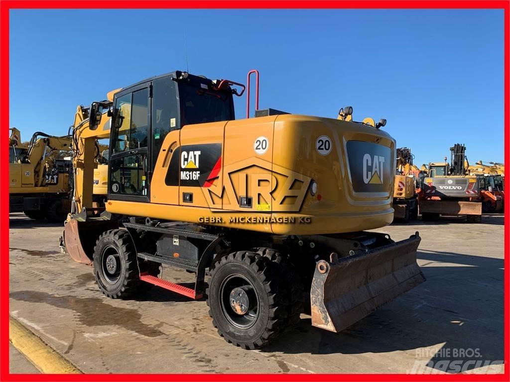 CAT M316 F Lastik tekerli ekskavatörler