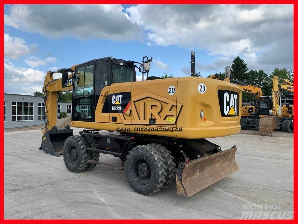 CAT M322 F Lastik tekerli ekskavatörler