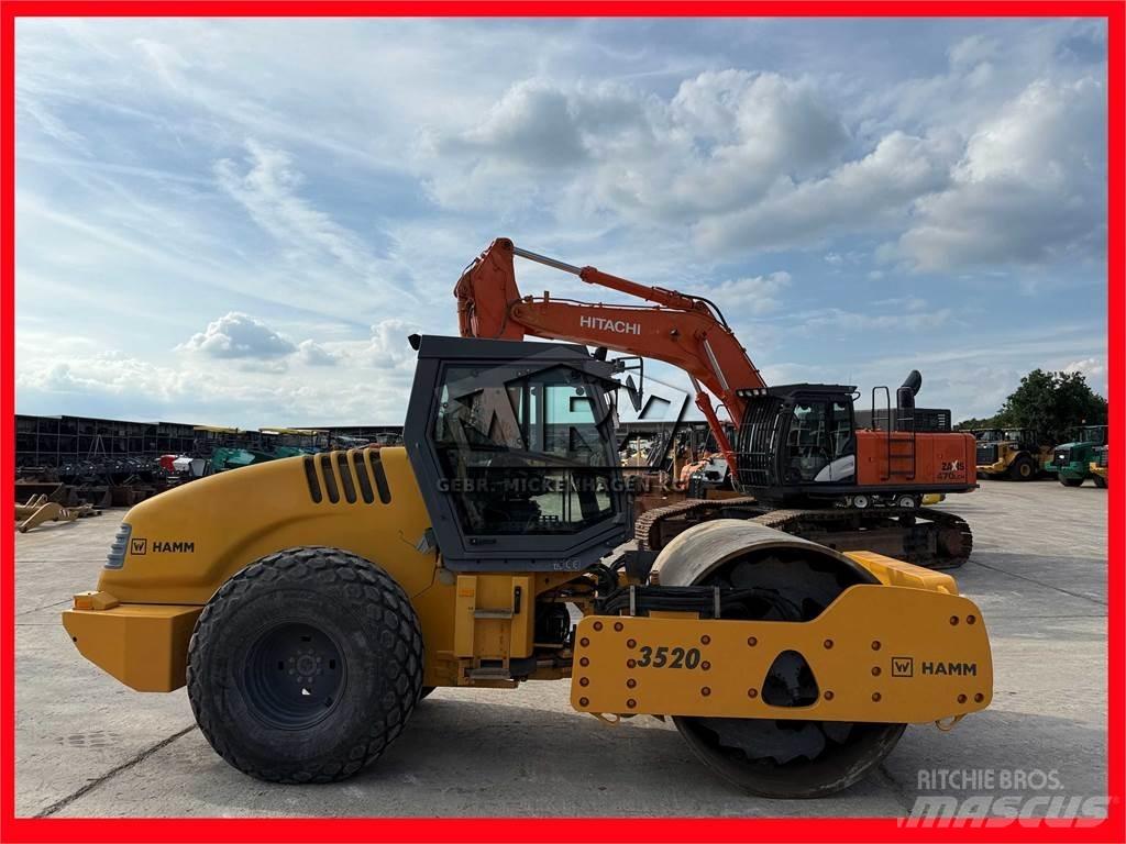 Hamm 3520 Tek tamburlu silindirler