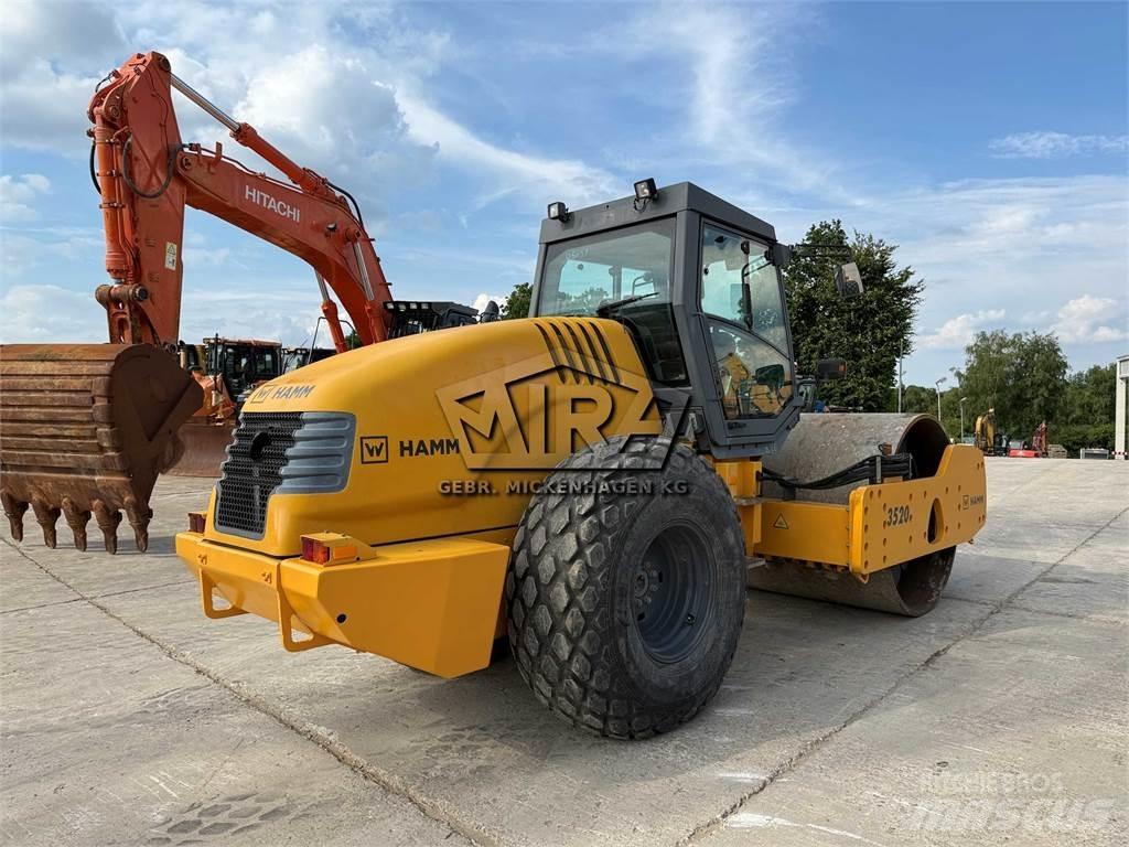 Hamm 3520 Tek tamburlu silindirler
