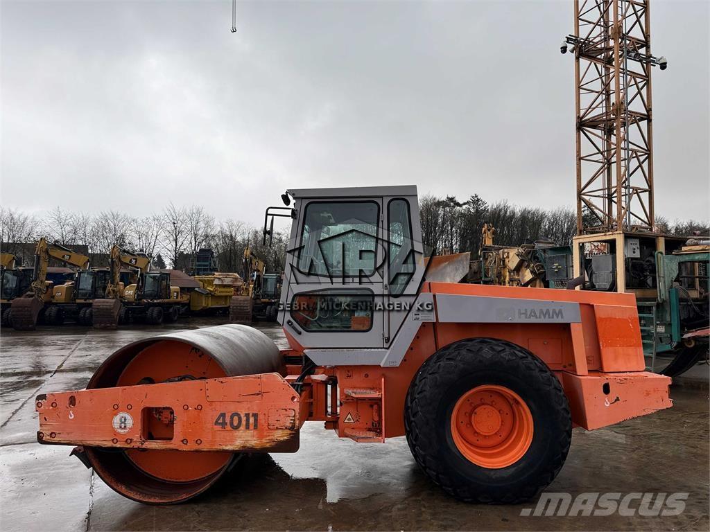 Hamm 4011 D Tek tamburlu silindirler