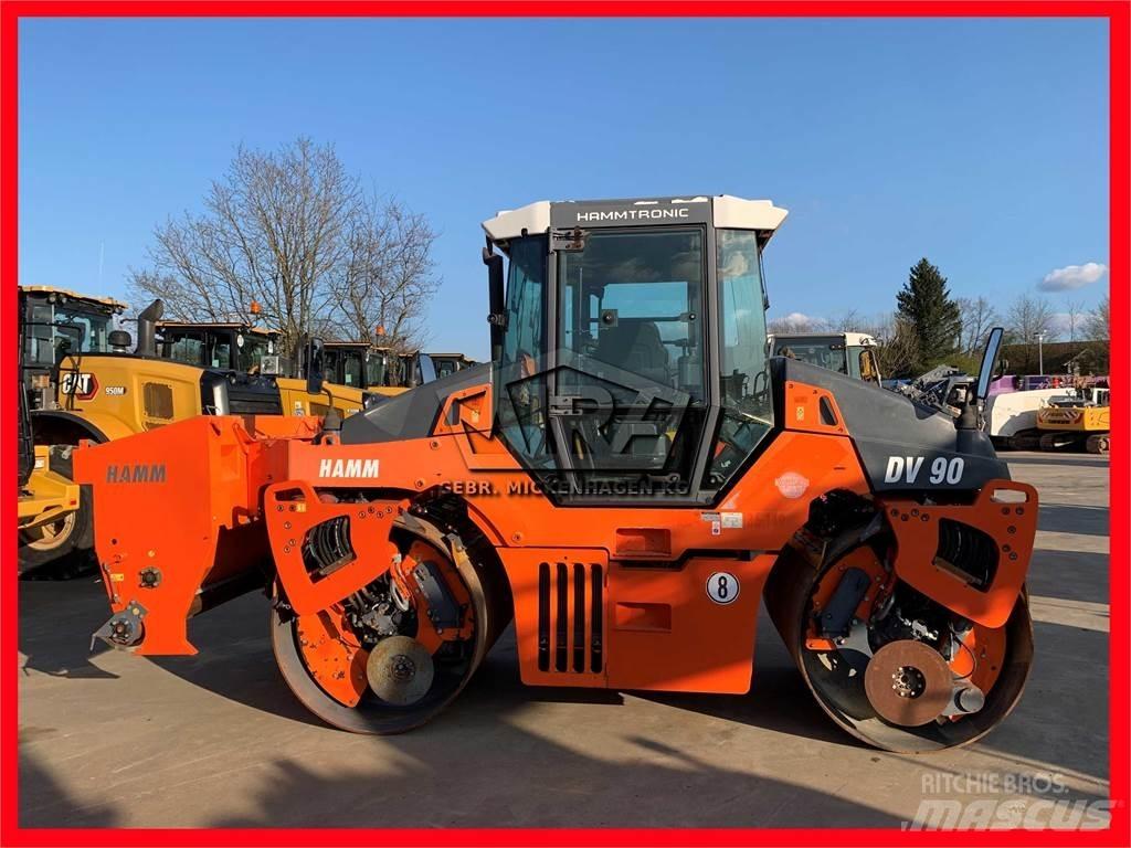 Hamm DV 90 VV Çift tamburlu silindirler