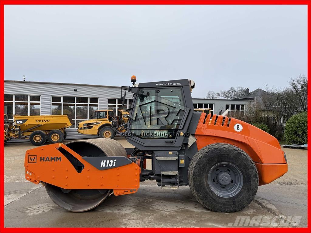 Hamm H 13i Tek tamburlu silindirler