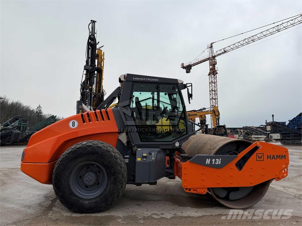Hamm H 13i Tek tamburlu silindirler