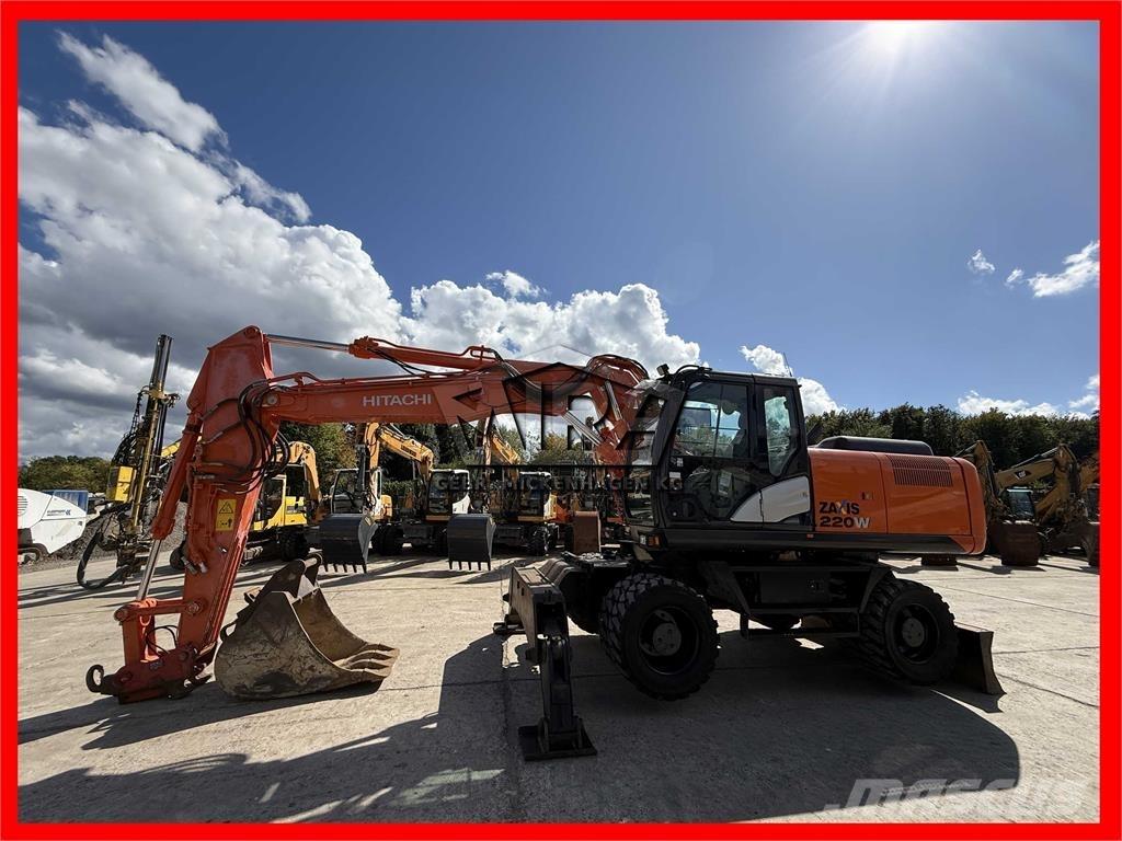Hitachi ZX 220W-6 Lastik tekerli ekskavatörler